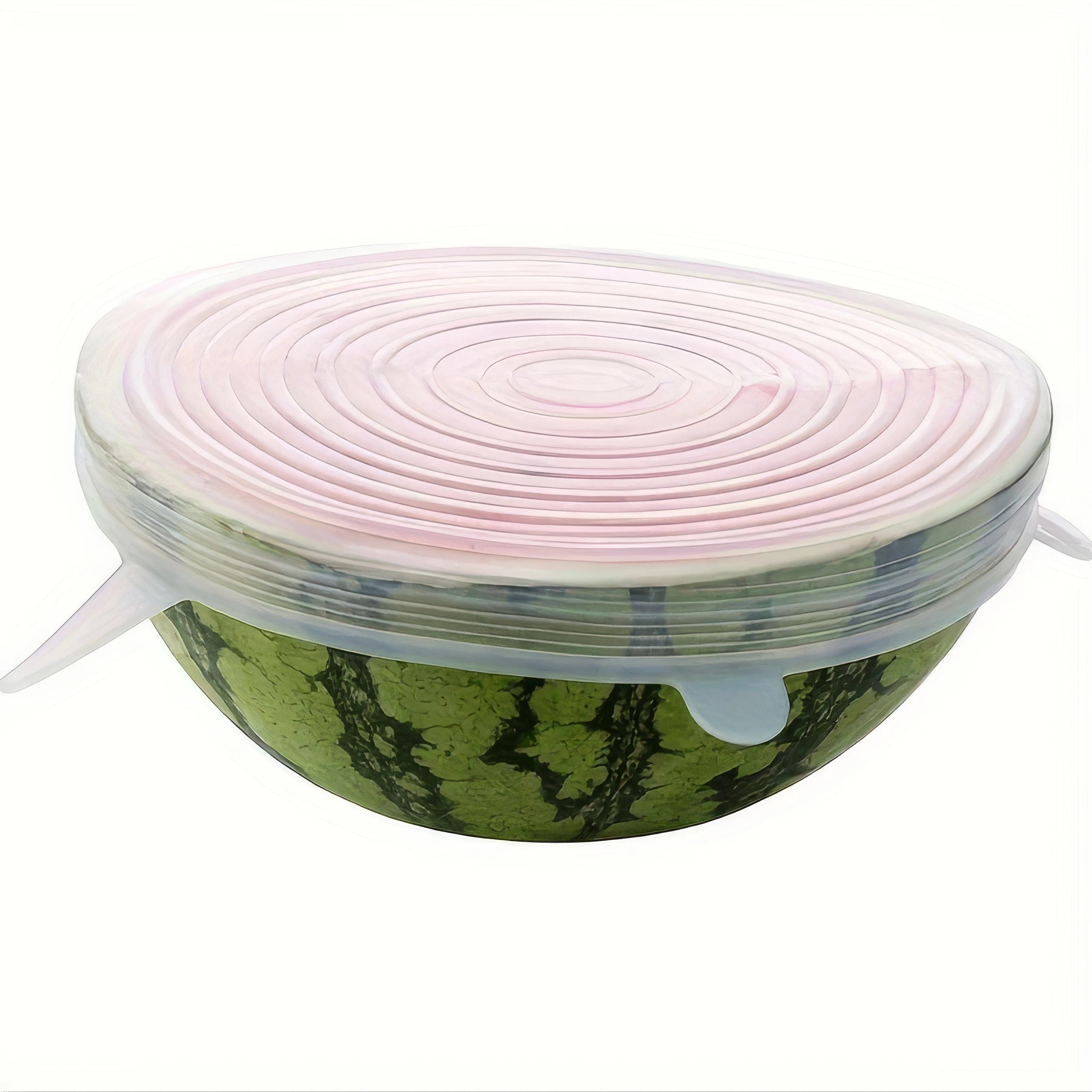 6pcs Reusable Silicone Food Covers