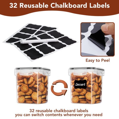 10pcs Sealed Storage Container Set Kitchen Storage