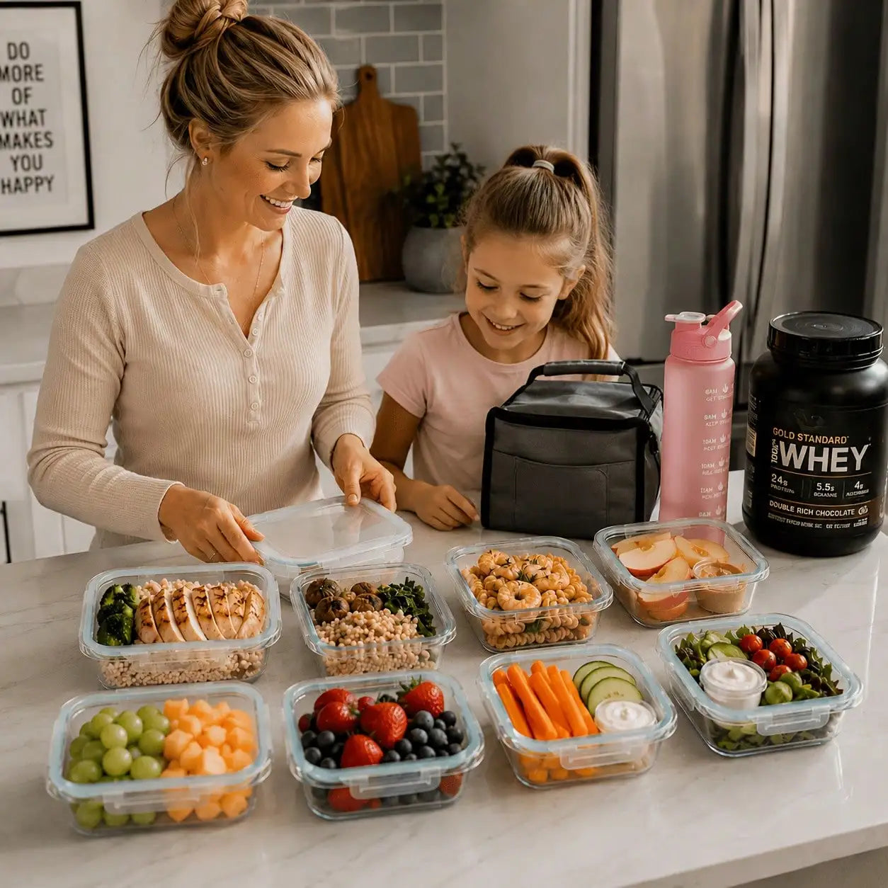 Glass Food Storage Container Sets, BPA-Free