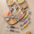 Stainless Steel Magnetic Double-Headed Measuring Spoons