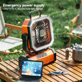 20000mAh Camping Ceiling Fan with Light