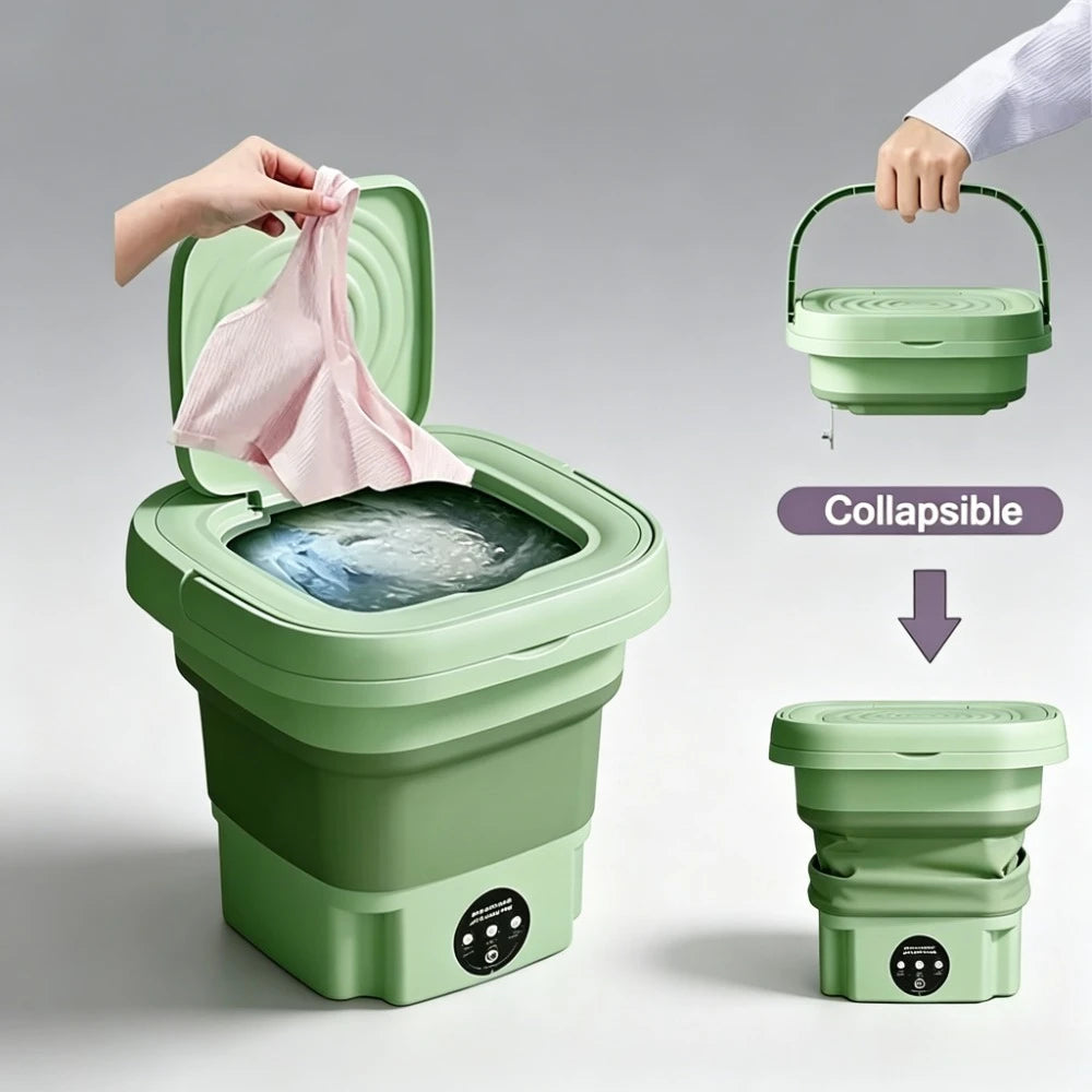 7L Portable Foldable Mini Washing Machine