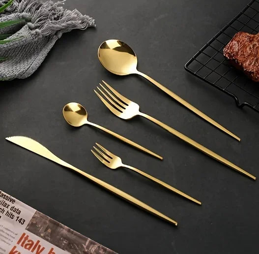 60pcs Stainless Steel Cutlery Set