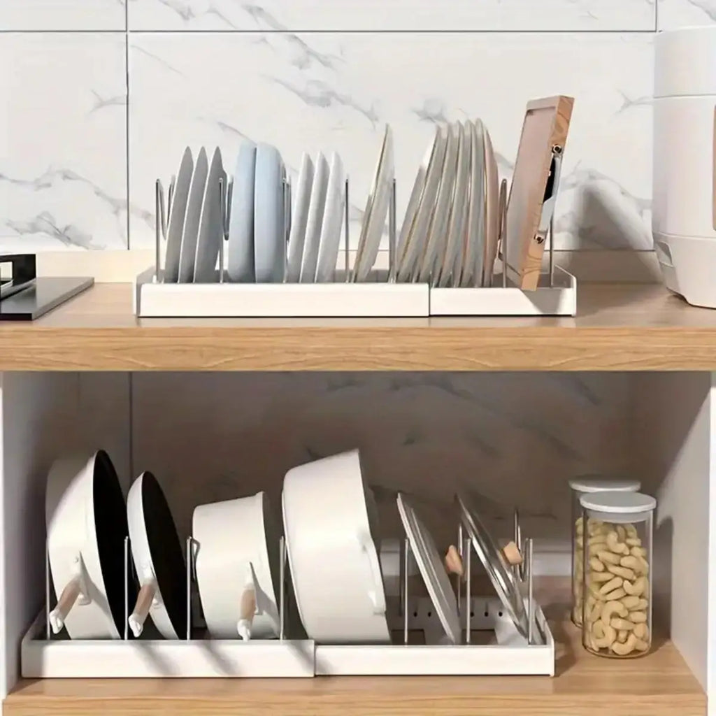 Expandable Pot & Pan Organizer