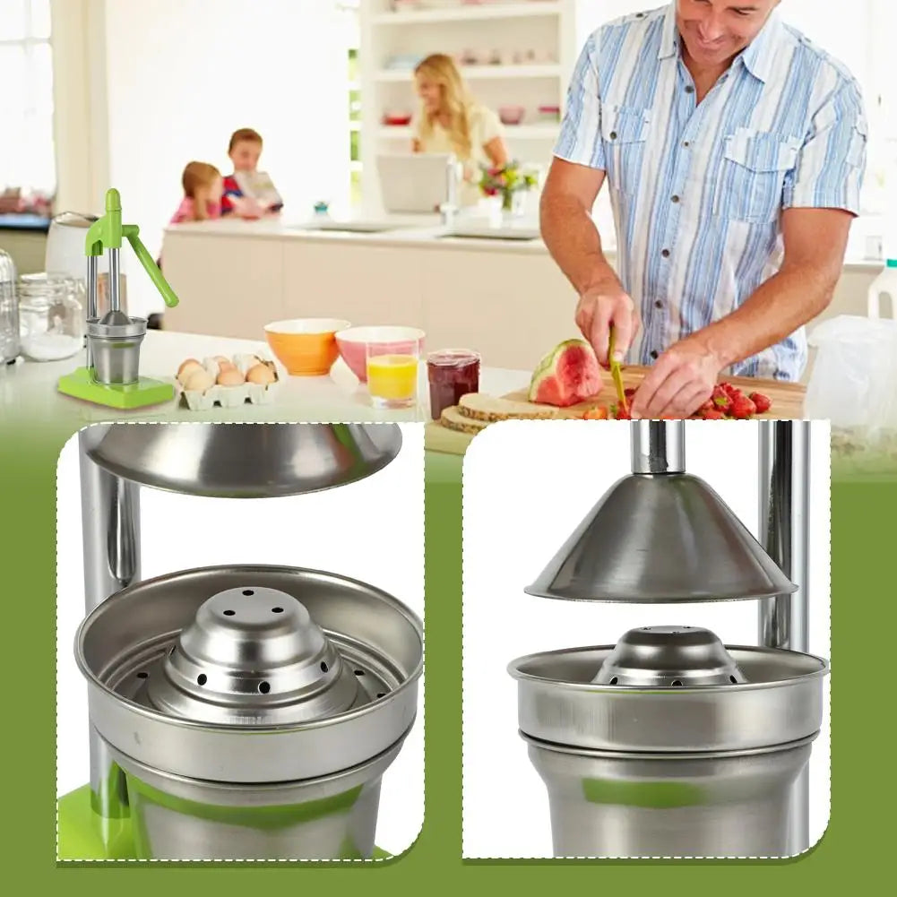 Stainless Steel Manual Citrus Press Juicer