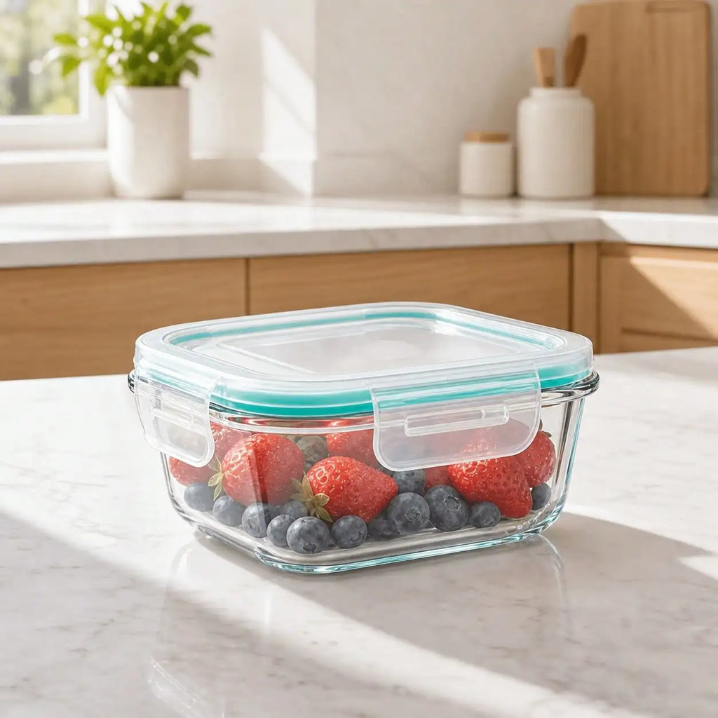 Glass Food Storage Container Sets, BPA-Free