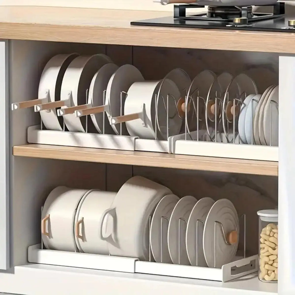 Expandable Pot & Pan Organizer