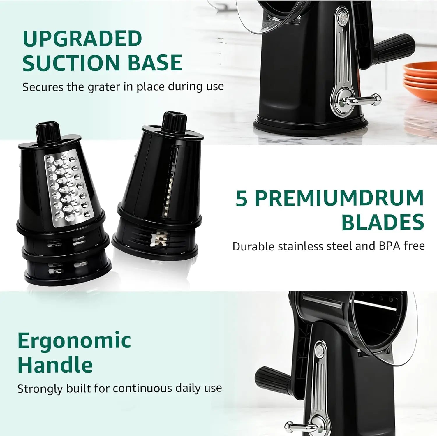 Rotary Cheese Grater