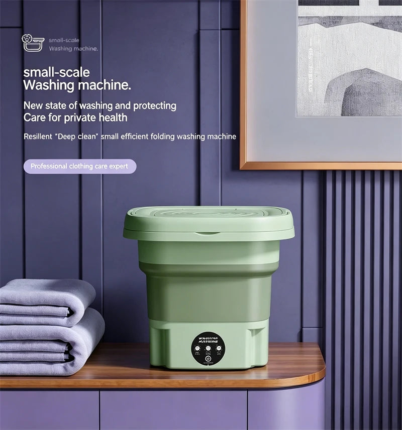 7L Portable Foldable Mini Washing Machine