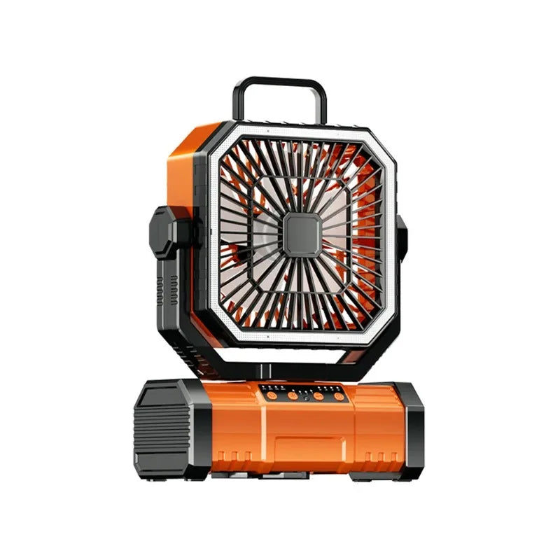 20000mAh Camping Ceiling Fan with Light