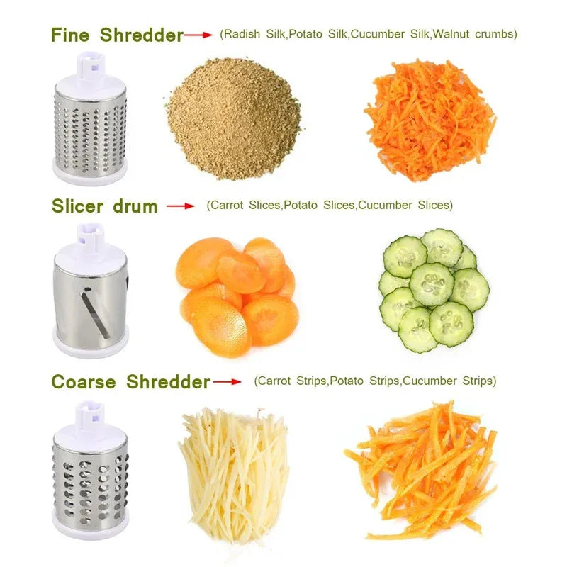 Ultimate Multifunctional Kitchen Rotary Grater