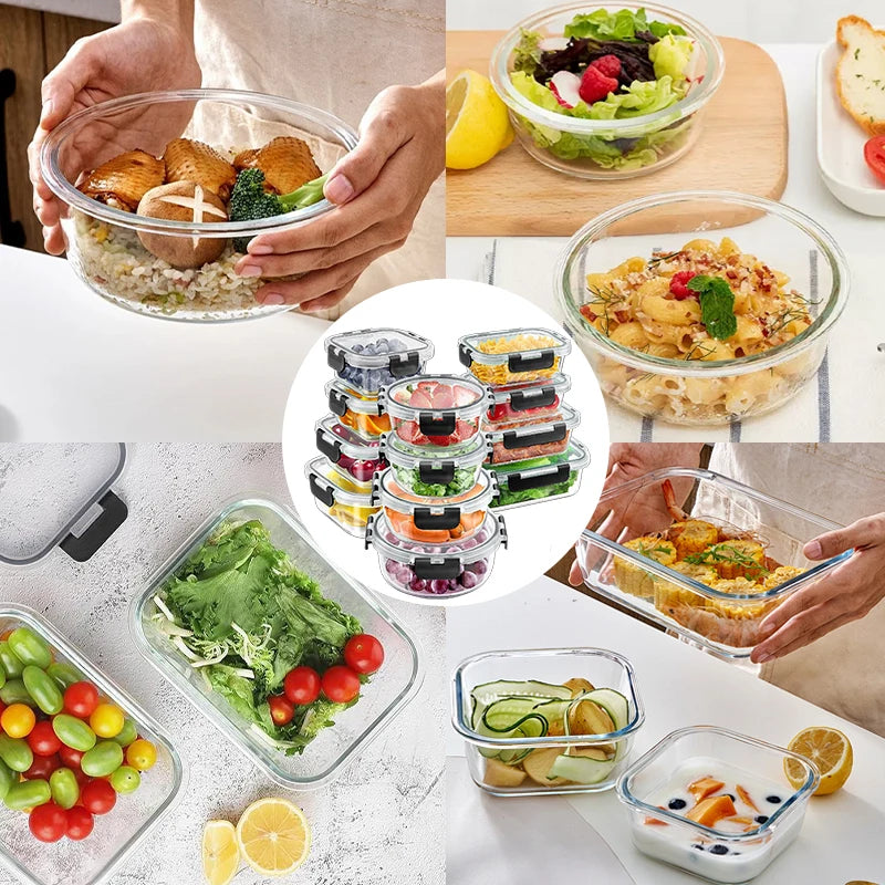 Everyday Glass Meal Prep Set