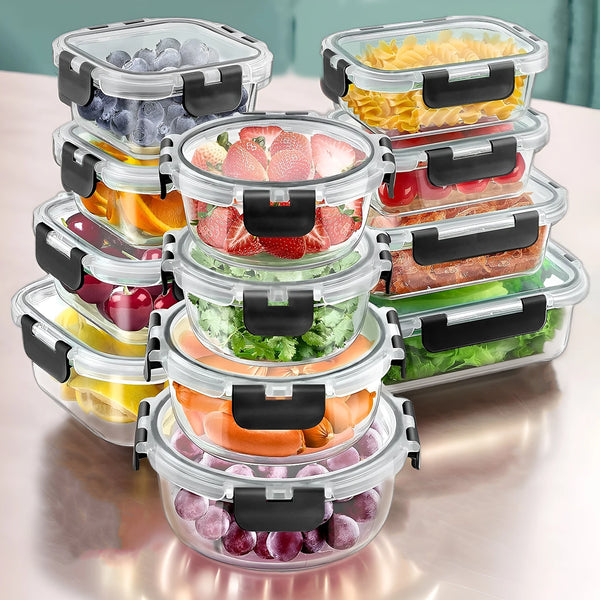 Everyday Glass Meal Prep Set