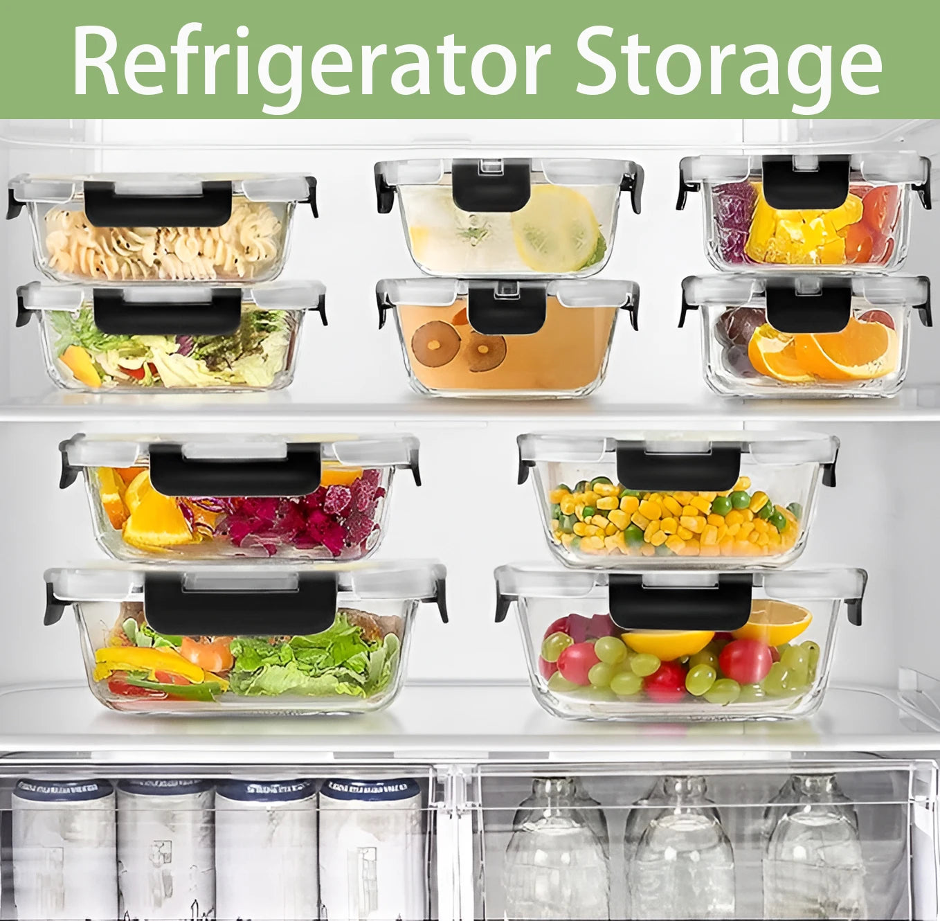 Everyday Glass Meal Prep Set